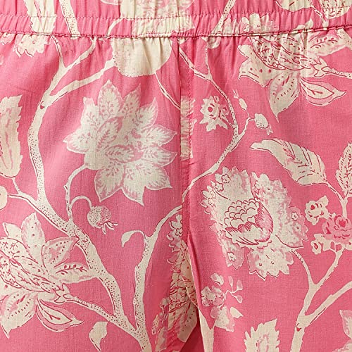 Divena Pink Printed Loungewear/Nightwear(DK0259-XL)