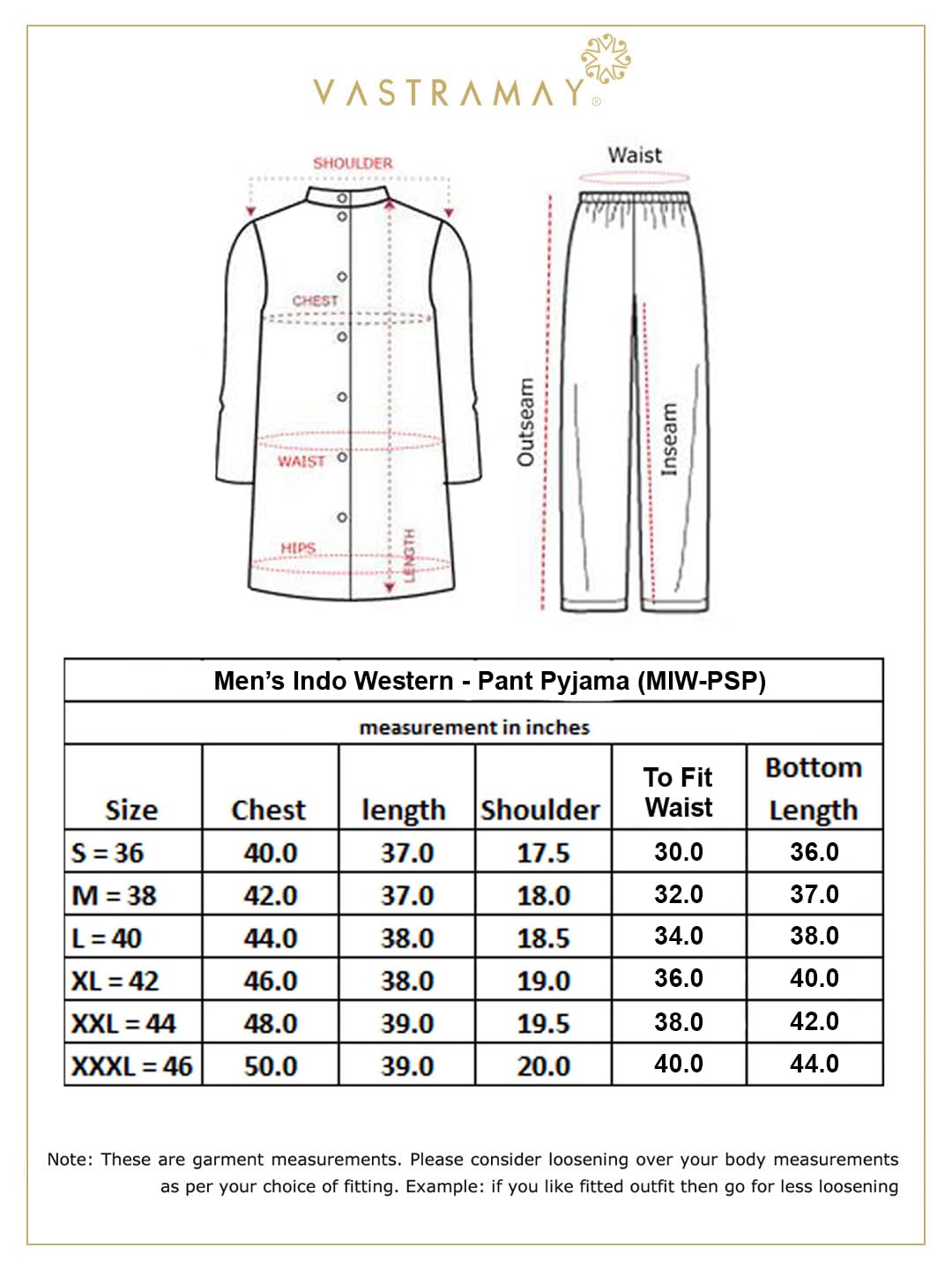 VASTRAMAY Men's Cream Silk Blend Sherwani Set_VASMIW221CRnMIW222CRnPANT002CR_42