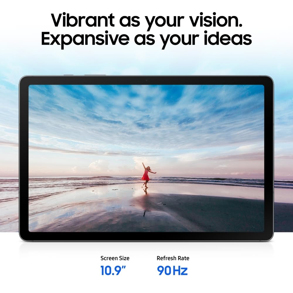 Samsung Galaxy Tab S10 Lite with AI, S Pen in-Box, 27.7 cm (10.9 inch) TFT LCD Display, 6 GB RAM, 128 GB Storage + Kaspersky Standard Mobile Security 1 Device 1 Year (Physical Pack)