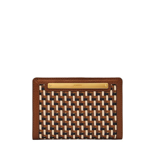 Fossil Women Polyurethane Liza Brown Wallet Sl10040249