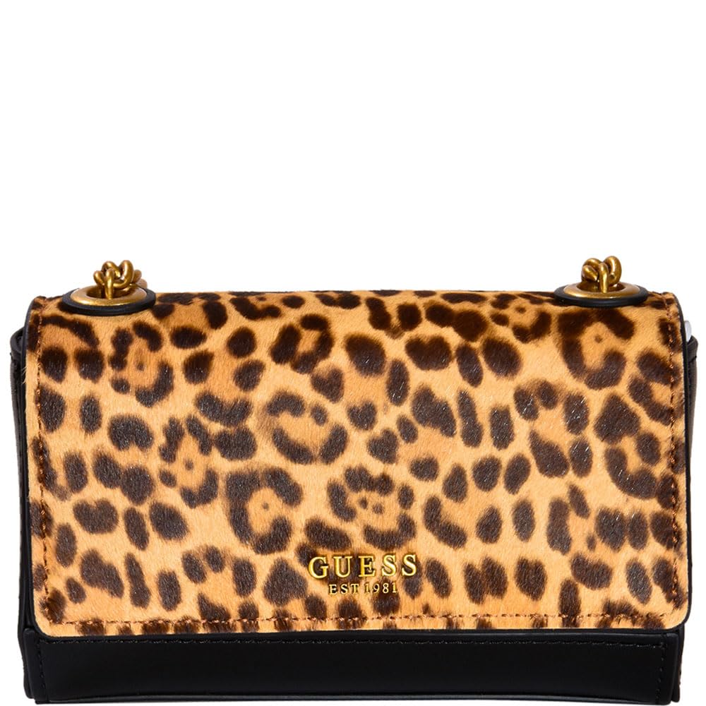 Guess Womens Iseline Mini Flap Bag (pack of 1), LEO, One Size, Western