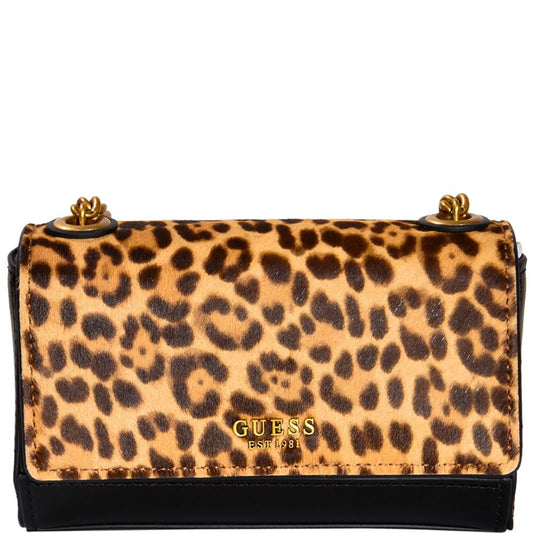 Guess Womens Iseline Mini Flap Bag (pack of 1), LEO, One Size, Western
