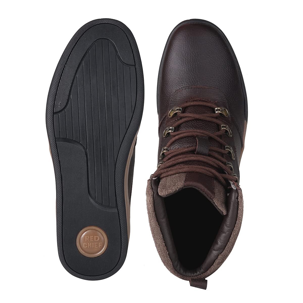 Red Chief Classic Lace Up | Casual Boot for Men | Brown | TPR Sole