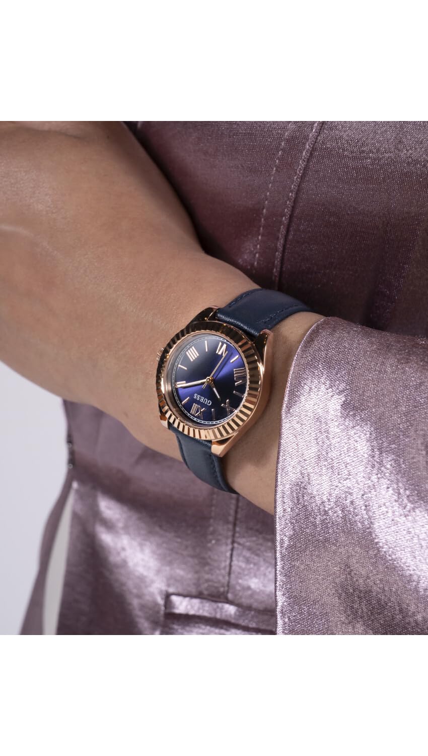 GUESS Analog Navy Dial Women's Watch-GW0761L2