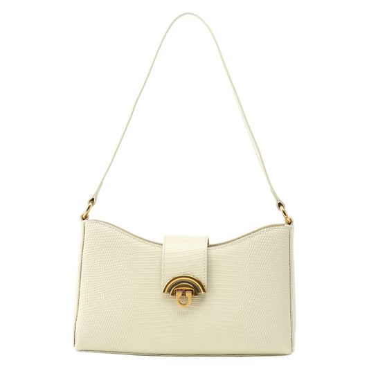 C.Paravano Large Capacity Tote Handbag | Full Grain Leather Tote Bag | Hobo Bag | Women's Top Handle Tote | Travel Work Tote, Style-e-creme White, One Size