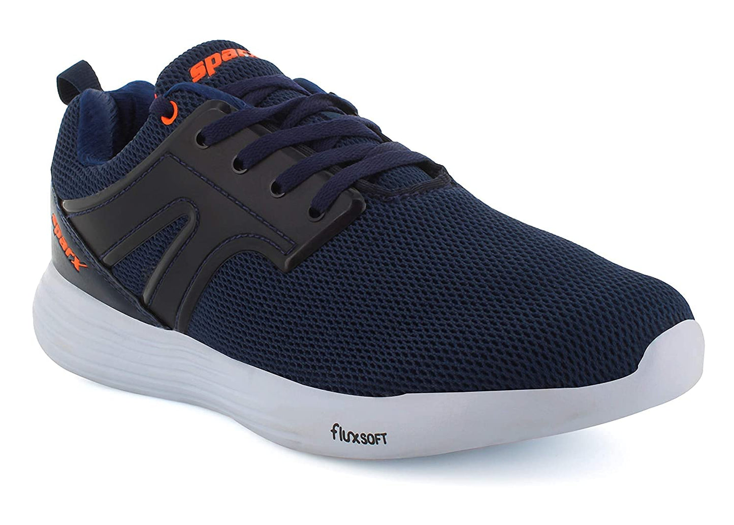 Sparx Trending Men's Footwear for Outdoor/Official/Running/Walking Shoes SM-500 N.Blue N.Orange UK-6
