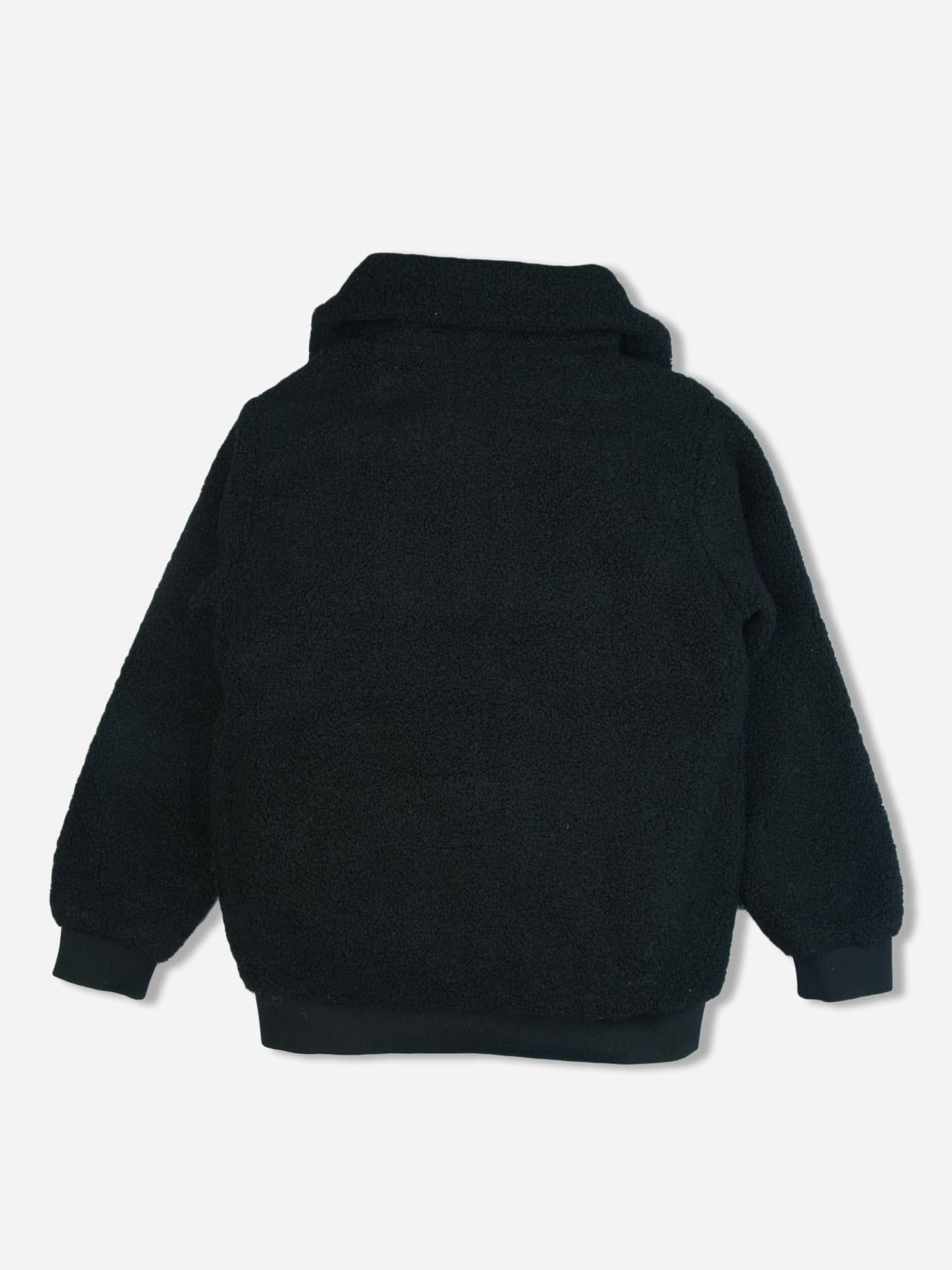 BODYCARE Girls Polyester Standard Length Quilted Winter Jacket| Full Sleeves| Black (9-10Y)