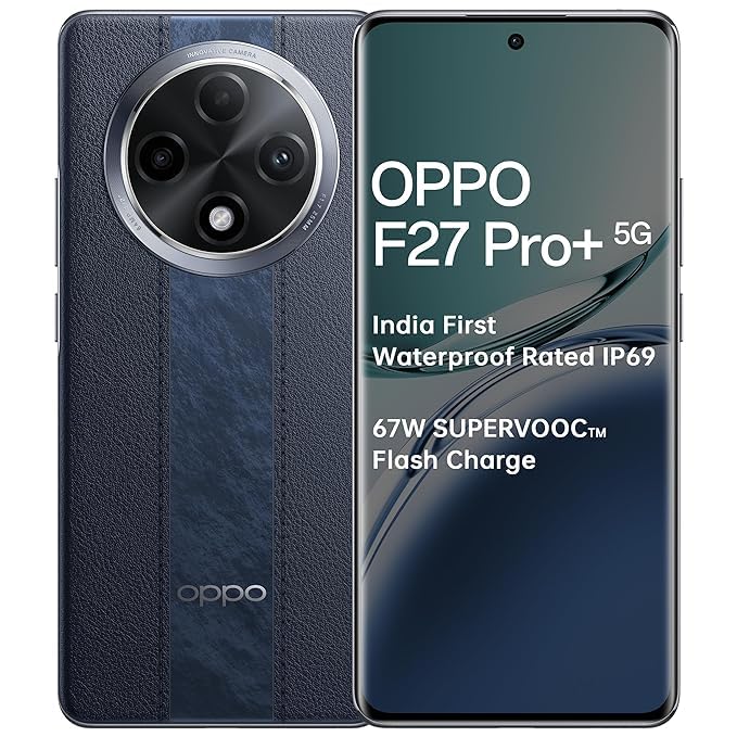 Test Oppo F27 Pro+ 5G (Midnight Navy, 8GB RAM, 128GB Storage) Without Offer