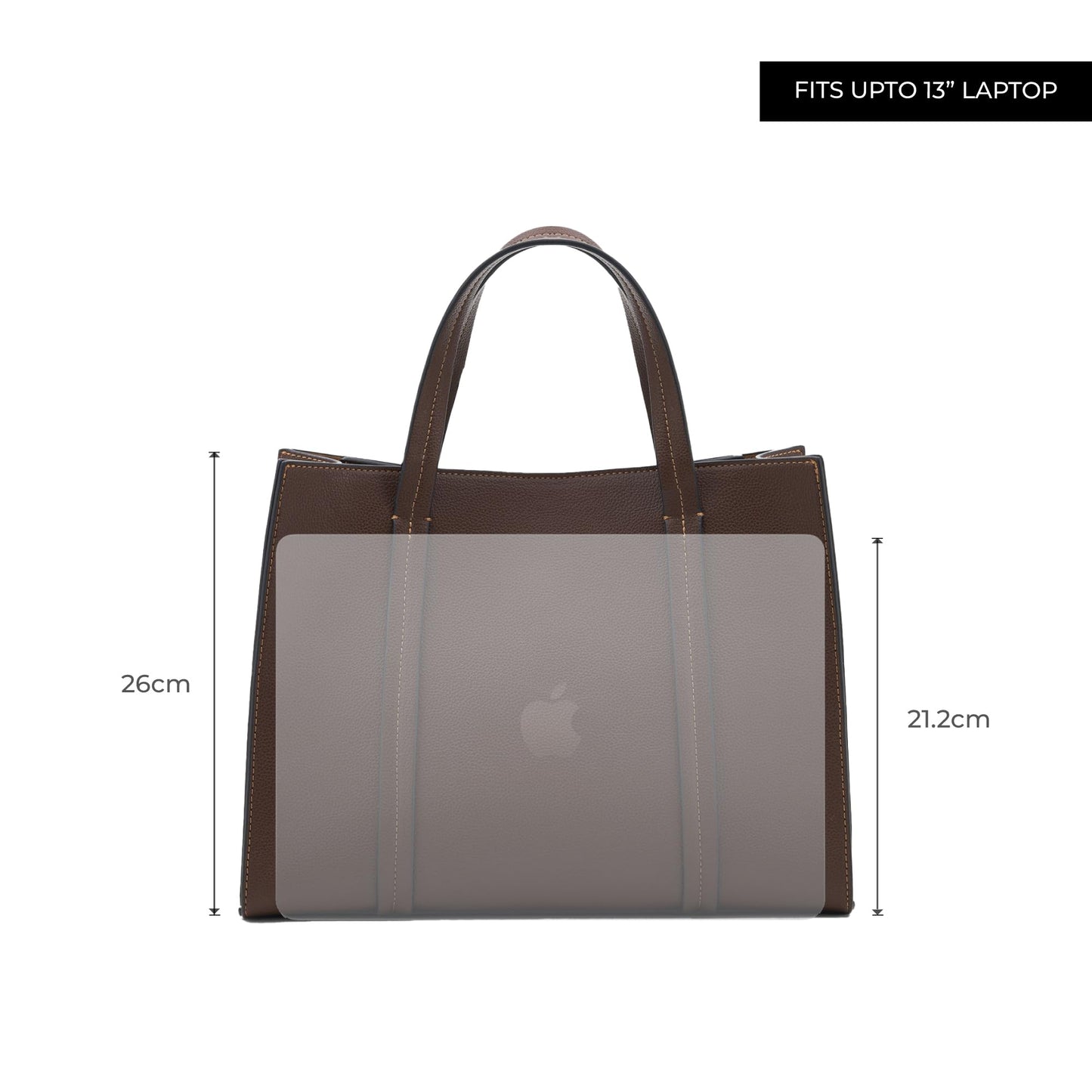 Miraggio Grace Solid Tote Bag For Women With Adjustable & Detachable Sling | Tote Bag For Women Stylish