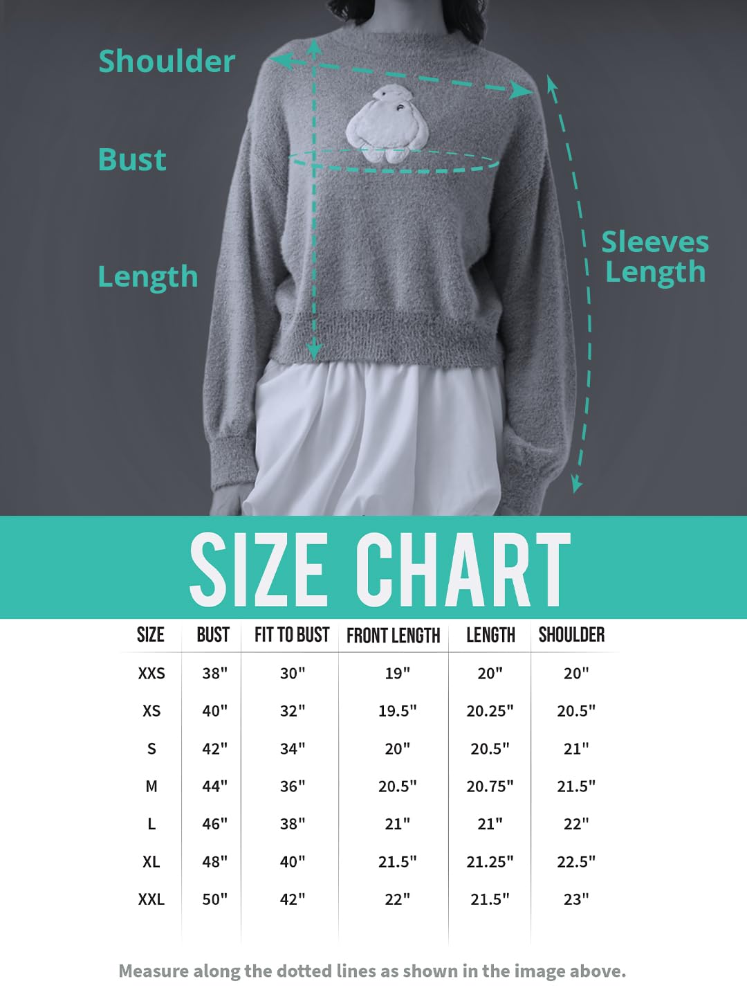 The Souled Store Aspire Women and Girls Full Sleeves Round Neck Multicolor Camouflage Printed Acrylic Oversized Fit Sweater