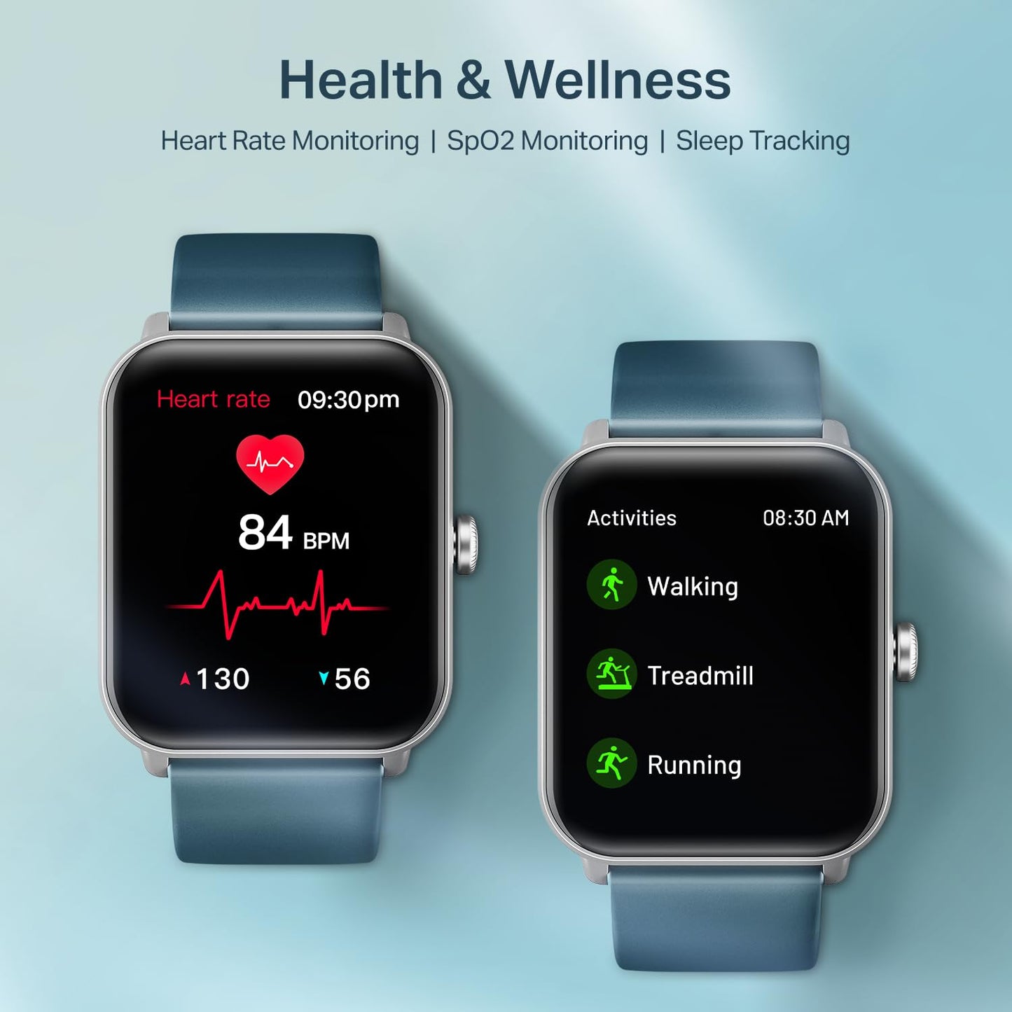 boAt Wave Call 2 with 1.83” HD Display, Advanced BT Calling, Functional Crown, Cloud & Custom Watch Faces, Multiple Sports Modes, IP67, HR, Sleep & SPO₂ Monitor Smart Watch(Cool Blue)