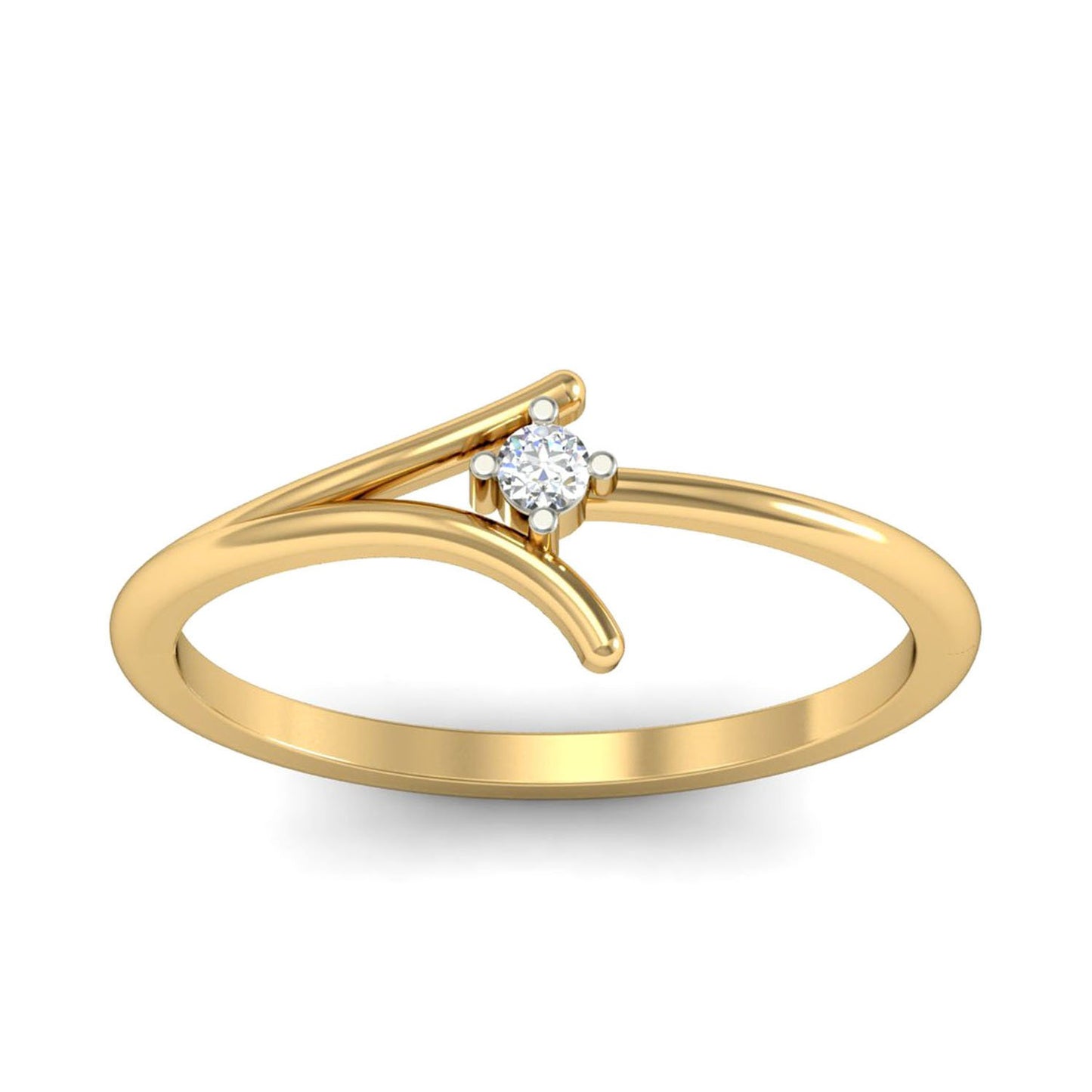 PC Jeweller The Peyton 18KT Yellow Gold & Diamond Rings