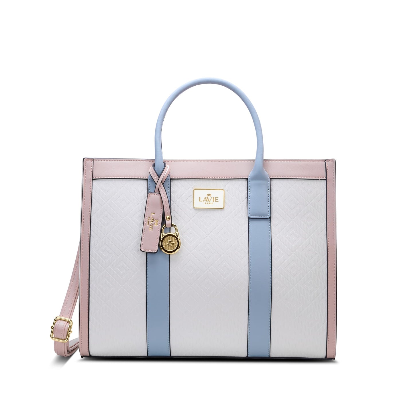LAVIE PARIS Women's Eloise Large Box Satchel Bag | Satchel Handbag for Work | Ladies Purse | Stylish Shoulder Bag | Gift for Women