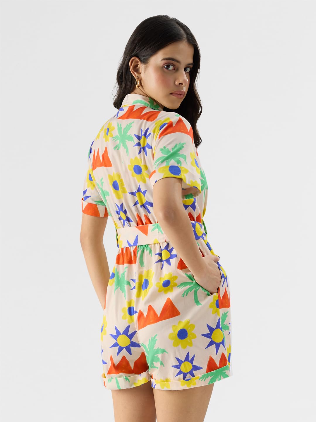 The Souled Store Buy TSS Originals: Crayon Doodles Jumpsuit Online