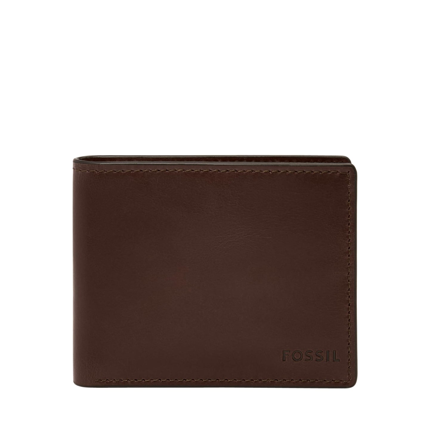 Fossil Mens Leather Derrick Brown Wallet ML4703201