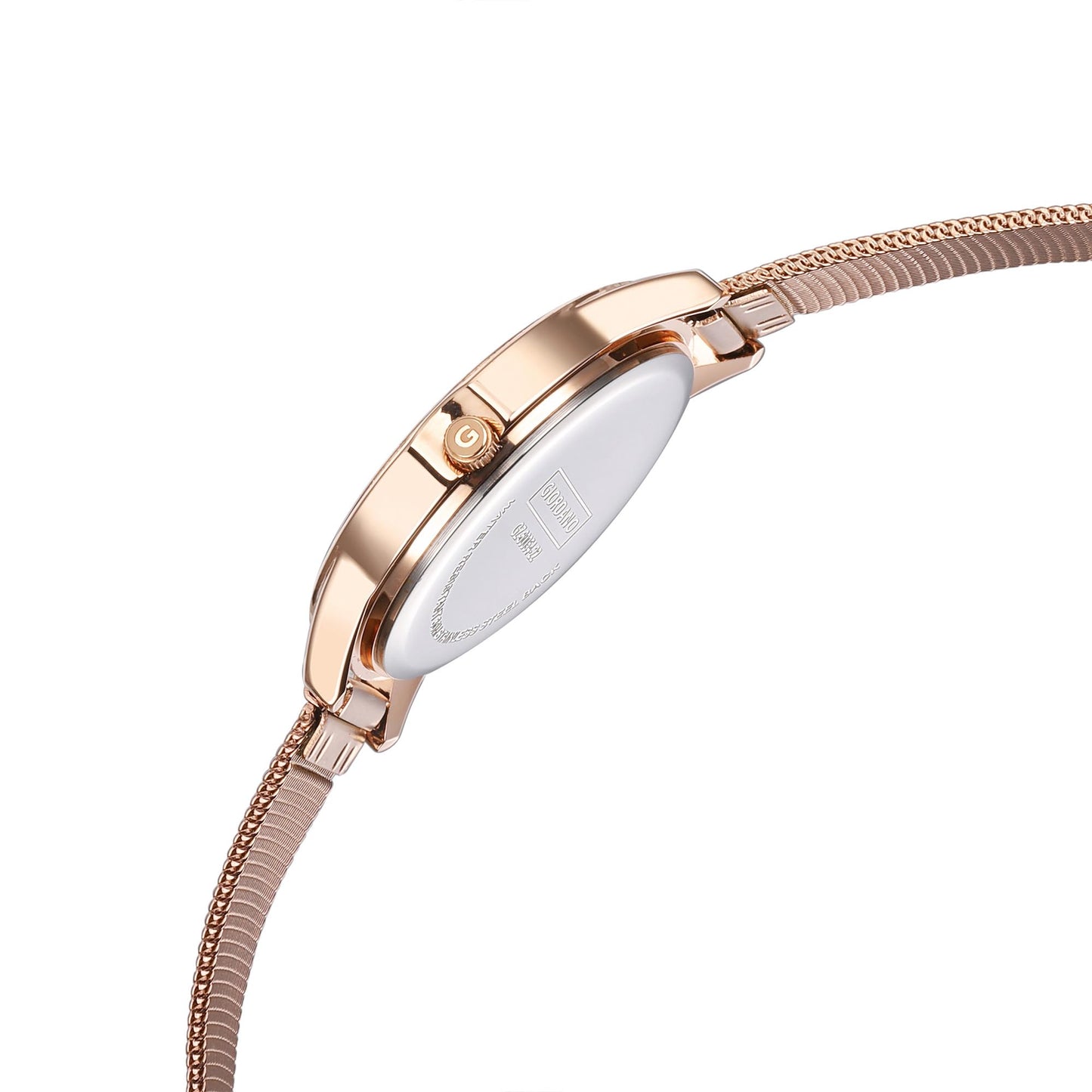 Giordano Analog Stylish Watch for Women Water Resistant Fashion Watch Round Shape with 3 Hand Mechanism Wrist Watch for Girls & Ladies to Compliment Your Look/Ideal Gift for Female - GZ-60054