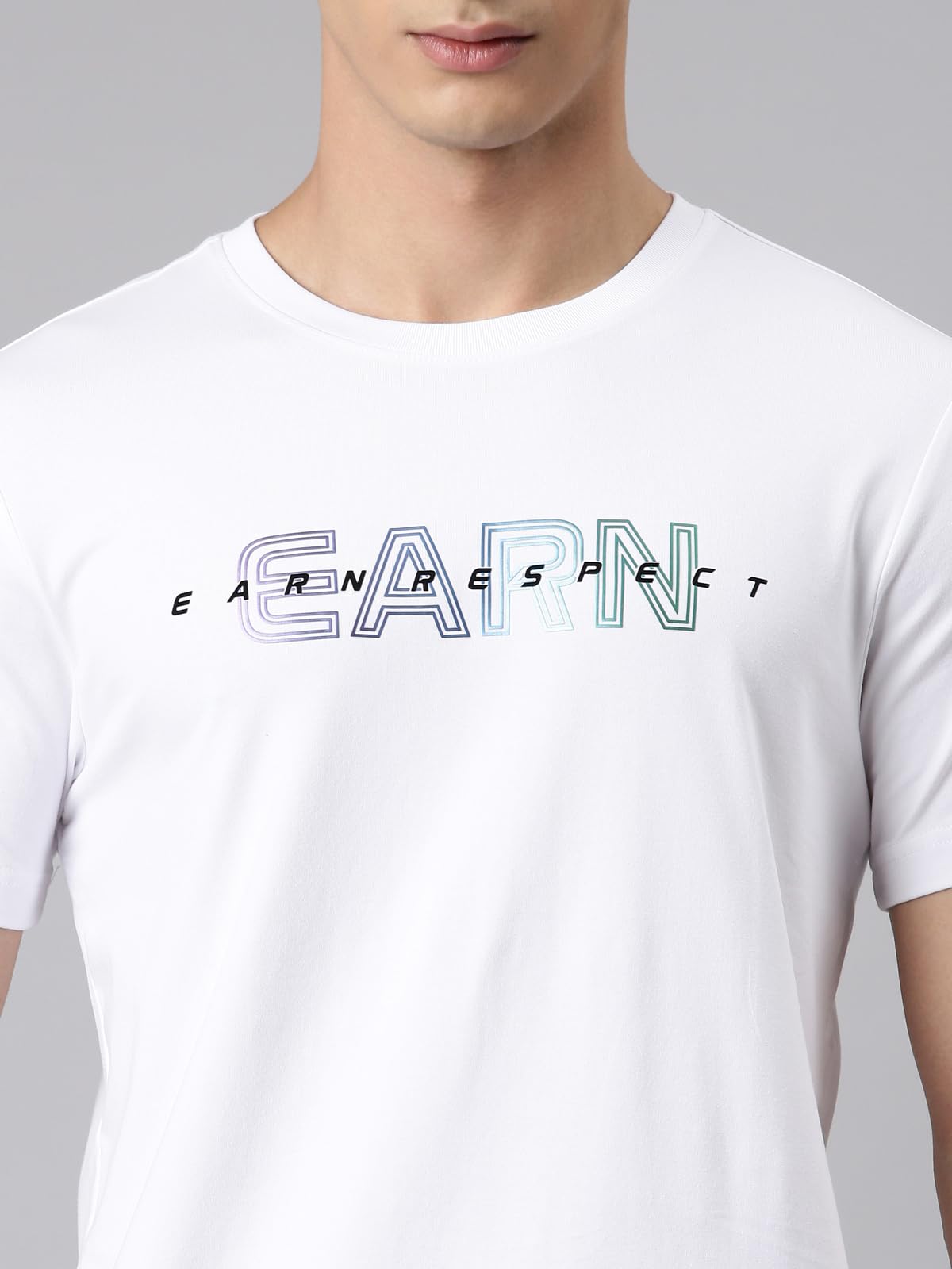 XTEP Men Practice to be Cool White Silky Training T-Shirt-L