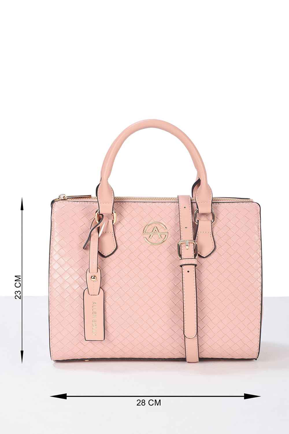Allen Solly Women Pink colour Handbag_AHBGFRGBS02424 Size-28 * 13 * 23cm