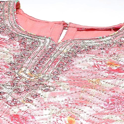 BIBA GIRL PRINTED RELAXED KID(KW5236_PEACH_9)