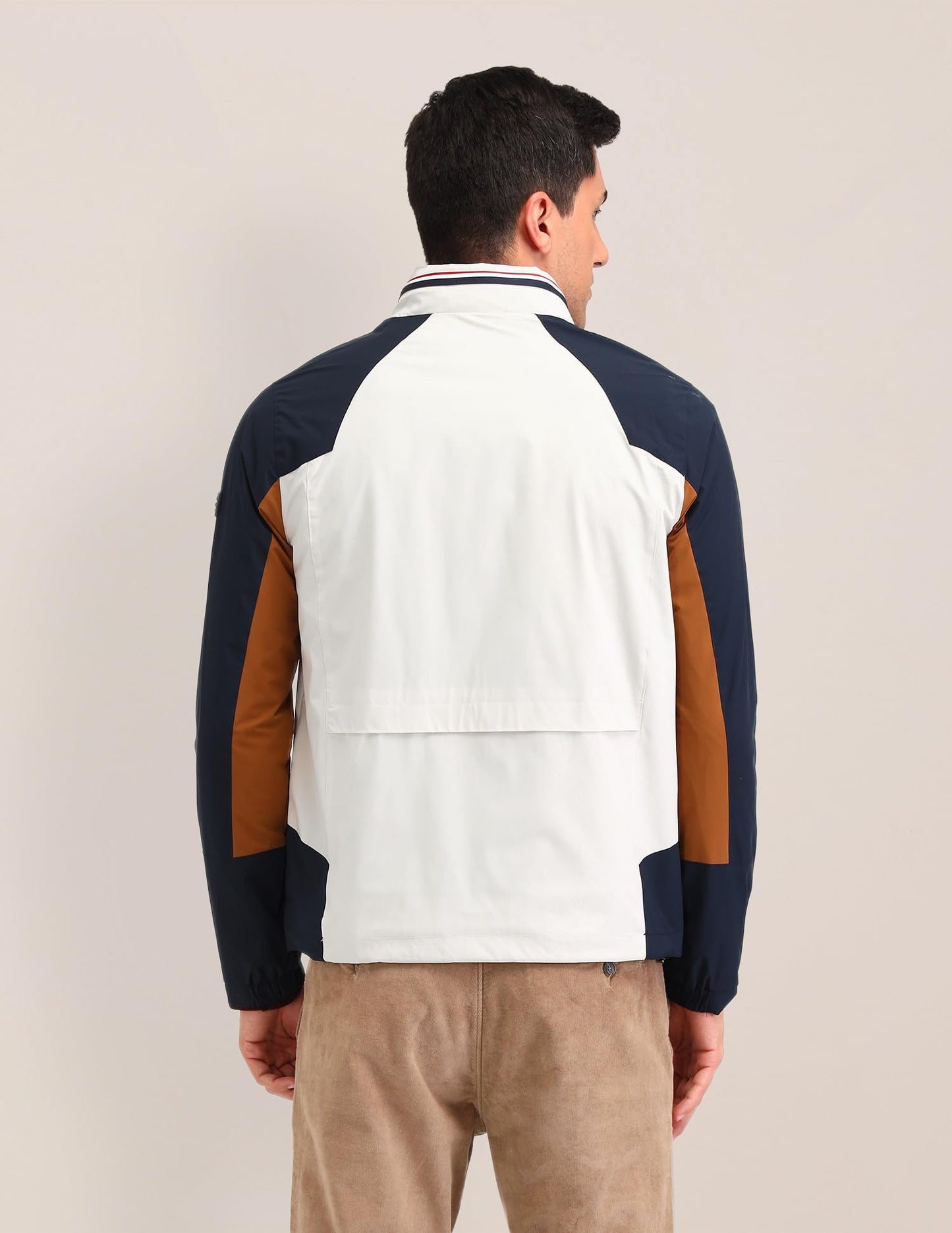 U.S. POLO ASSN. Men's A-Line Coat (USJCK550_Ecru