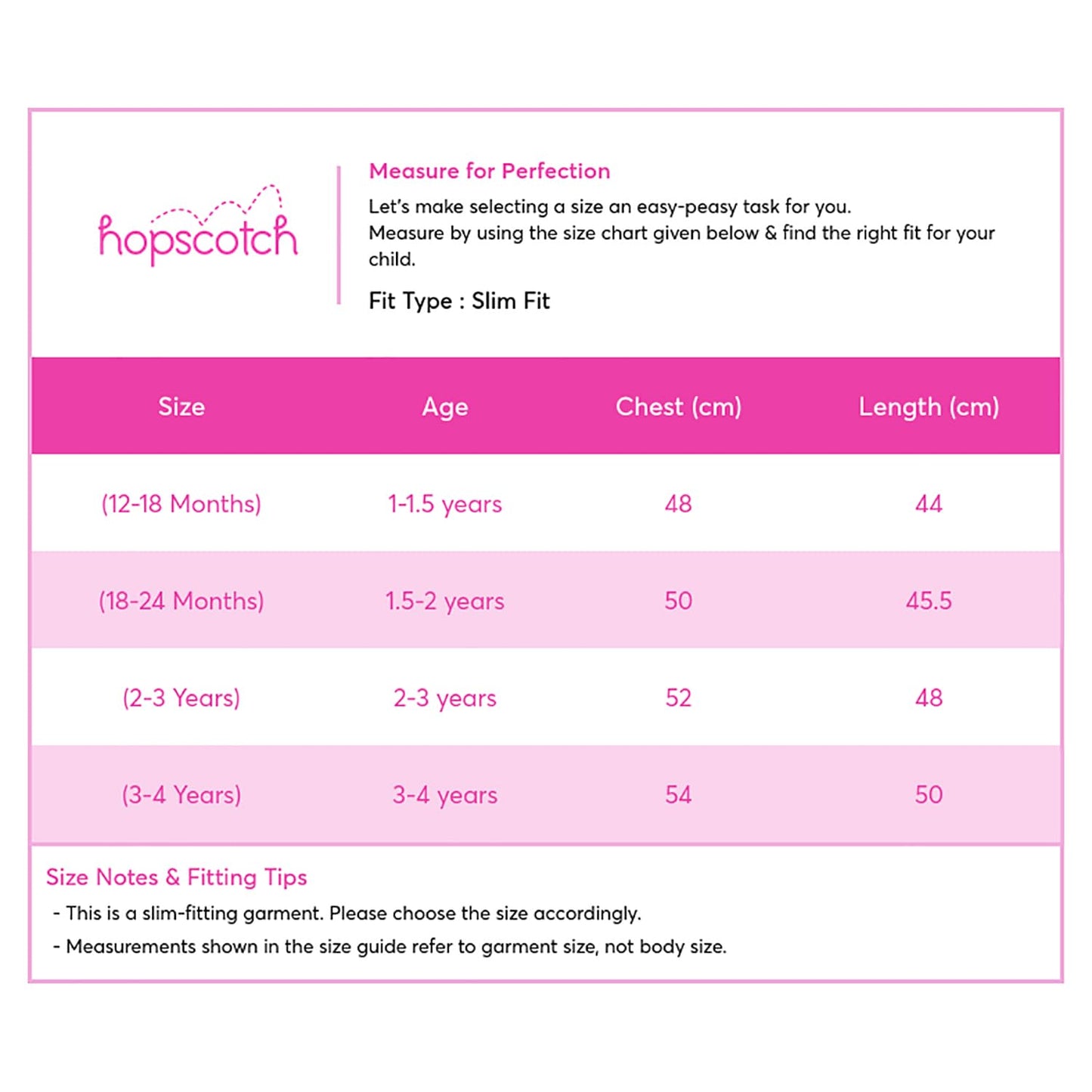 Hopscotch Girls Knee Length Casual Dresses in Red Color For Ages (3-4 Years)