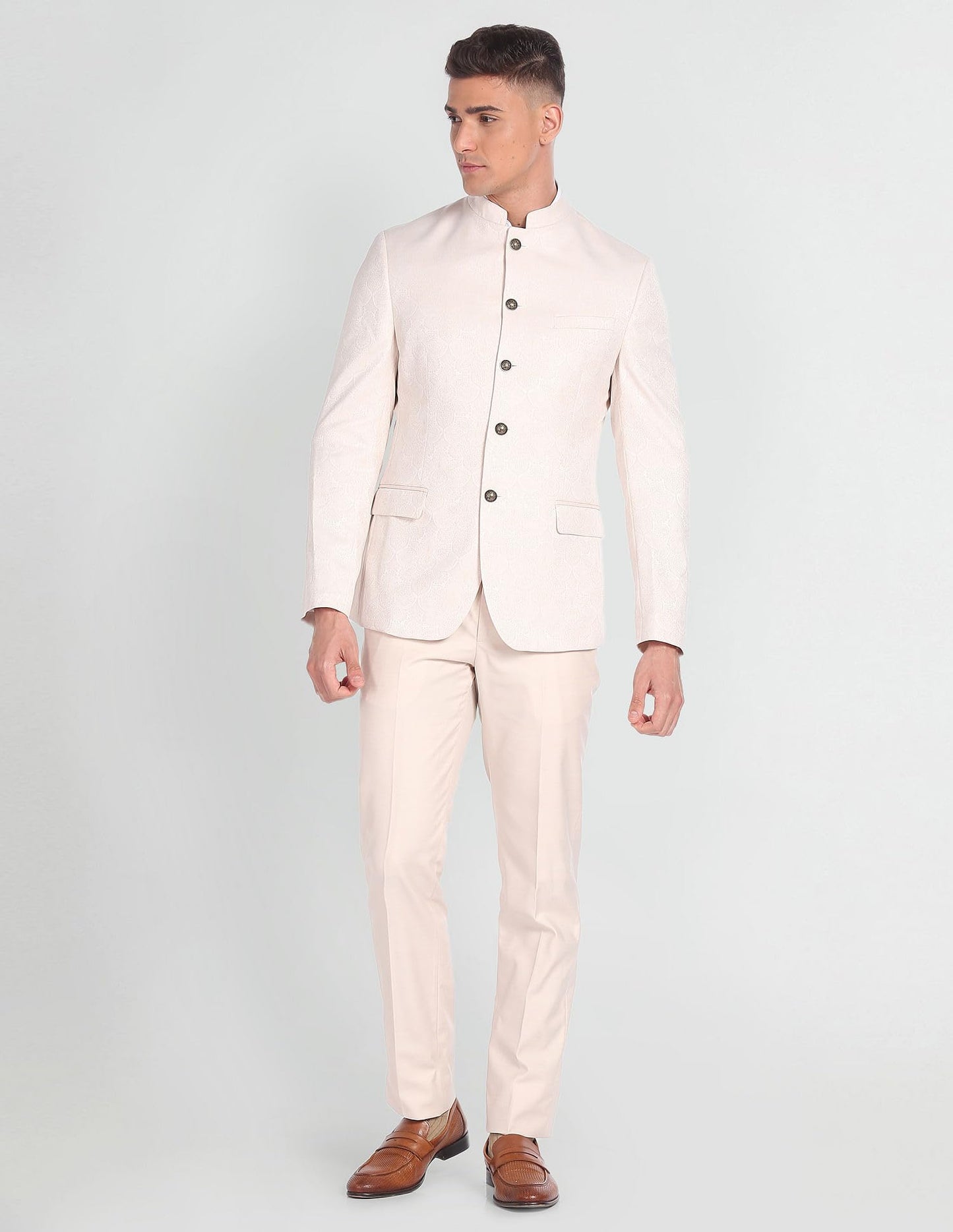 Arrow Men's Polyester Single Breasted Business Suit Pants Set