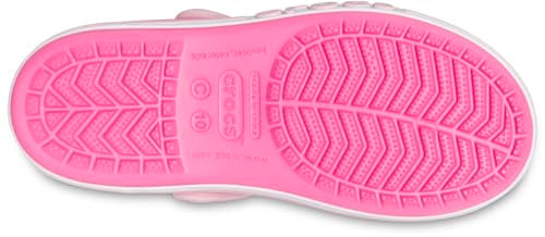 Crocs Unisex Child Bayaband Sandal Electric Pink/Electric Pink 10 Kids