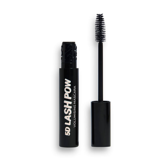 Revolution 5D Lash Pow Mascara (Intense Black Pigment) Volumizing Lashes, Smudge Proof, Quick Drying, Long Lasting l Lash Defining Mascara with 5D Designed Wand for Women-12 ml