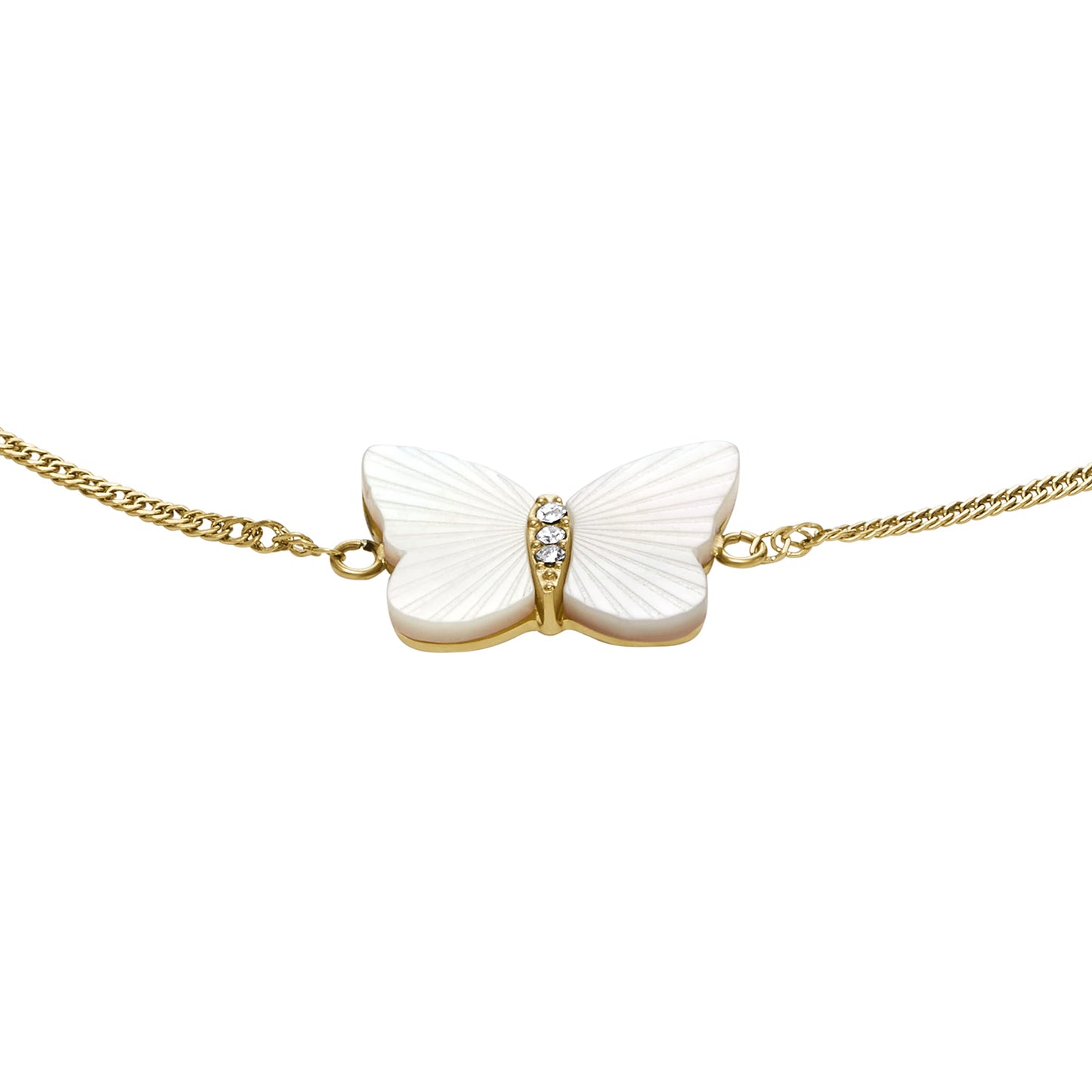 Fossil Women Jewelry Gold Bracelet Jf04425710