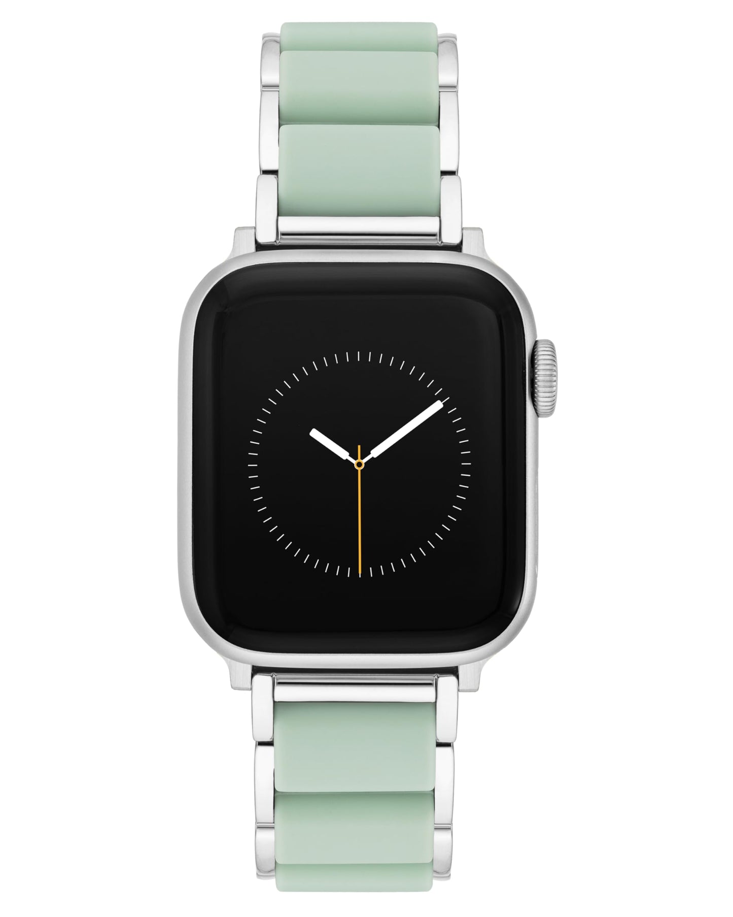 Anne Klein Silicone Fashion Bracelet for Apple Watch, Secure, Adjustable, Apple Watch Replacement Band, Fits Most Wrists, Green