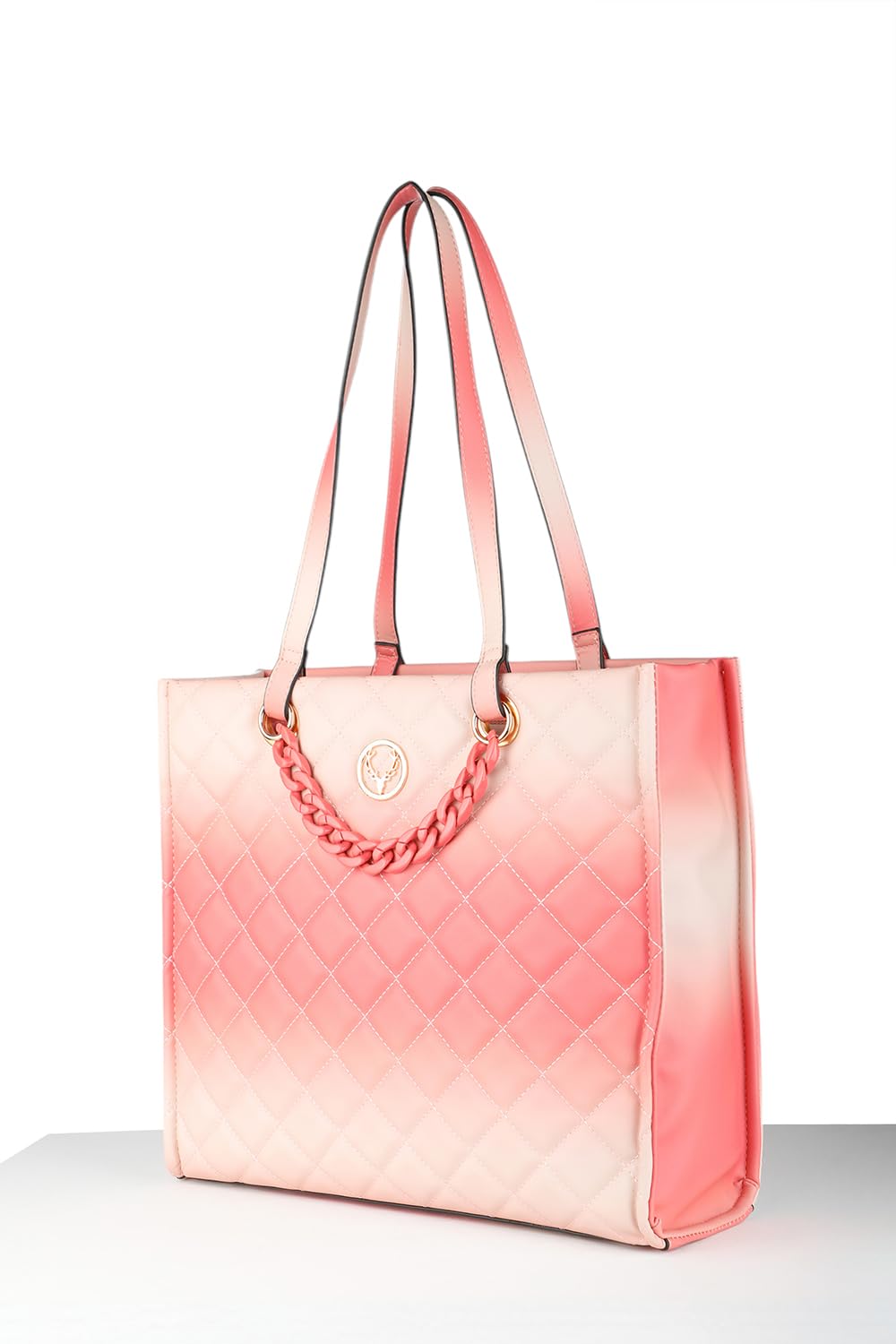 Women Pink Casual Tote Bag