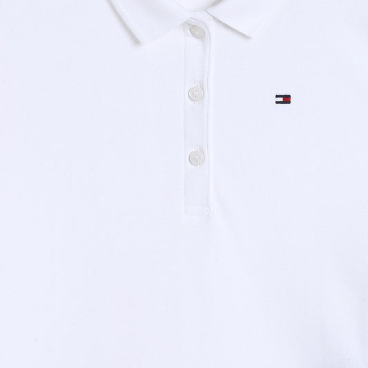 Tommy Hilfiger Girl's Solid Classic Fit T-Shirt