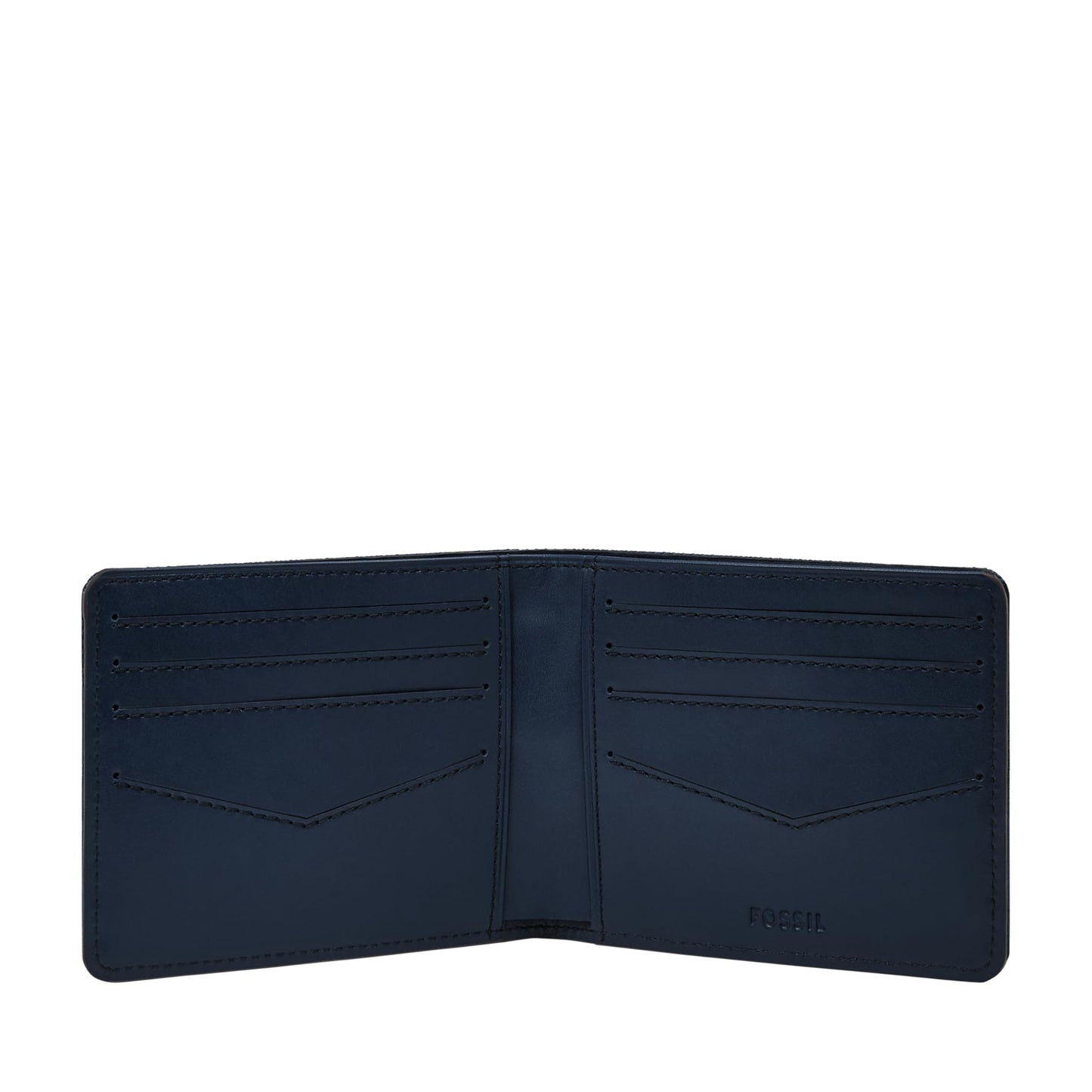 Fossil Men's Nylon Bifold Wallet, Navy, One Size, Bifold Wallet