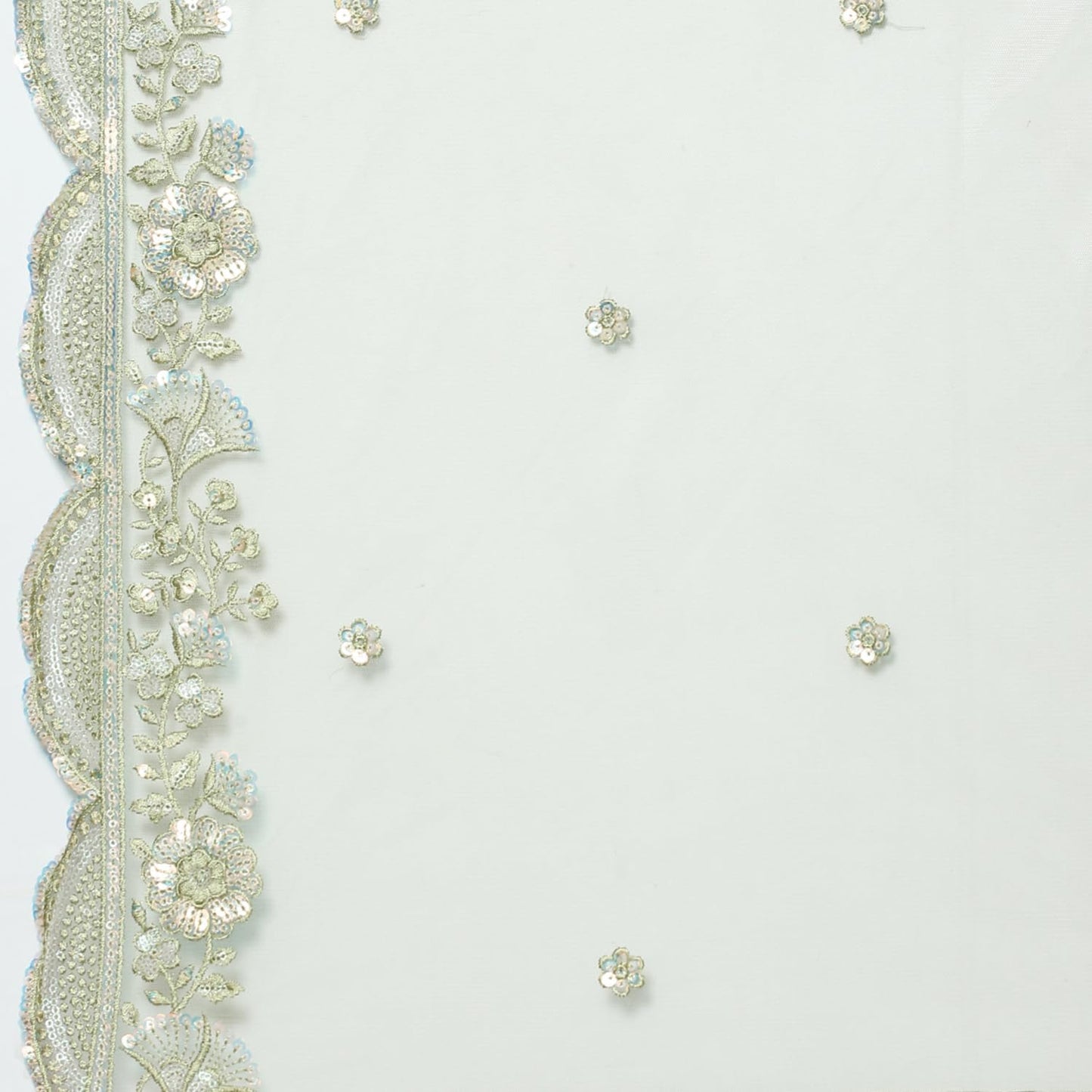 BIBA Women YARNDYED Straight SALWAR KURTA DUPATTA(SKDKINARI8924_SAP GREEN_38)