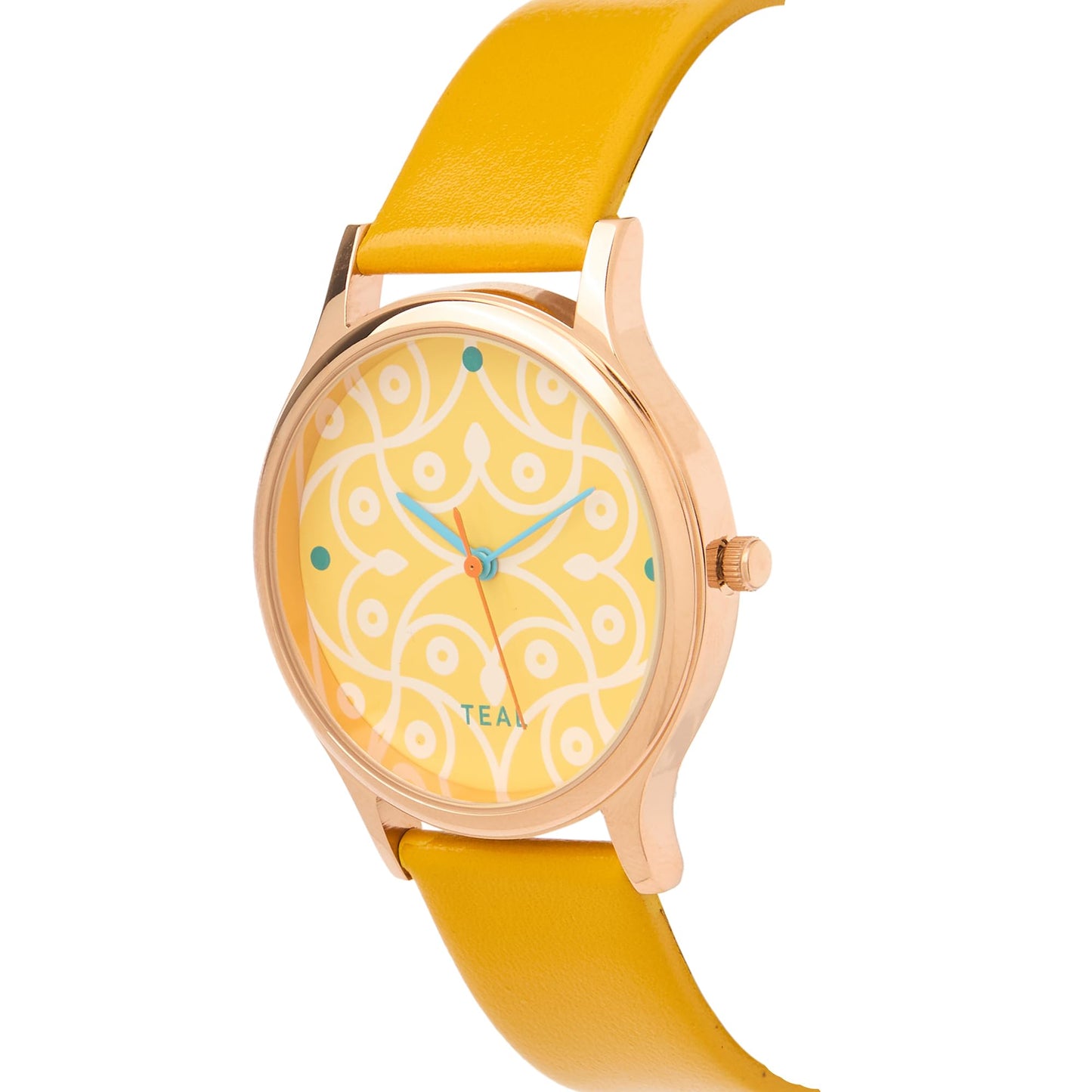 TEAL BY CHUMBAK Round Dial Analog Hand Watch for Women, Gifts for Women/Girls/Ladies, Stylish Fashion Watch for Casual/Work