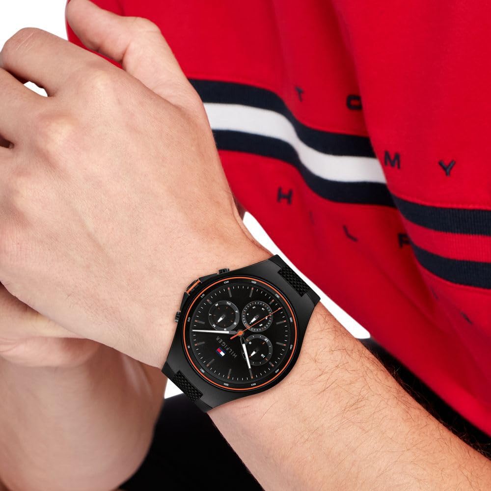 Tommy Hilfiger Analog Black Dial Men's Casual Watch