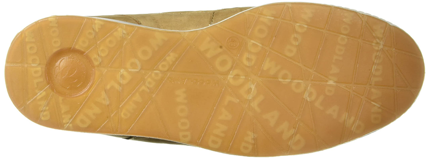 Woodland Men's Camel Leather Loafer (OGCC 3483119)