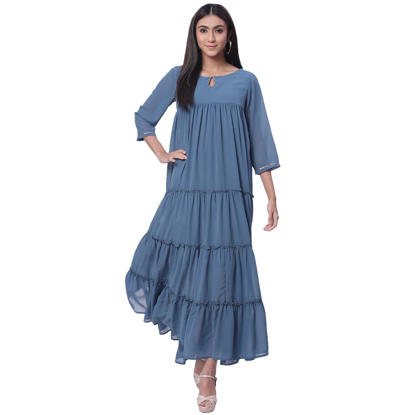 BIBA Women Solid Mix and Match(ASSORTED1428E_Blue_36)