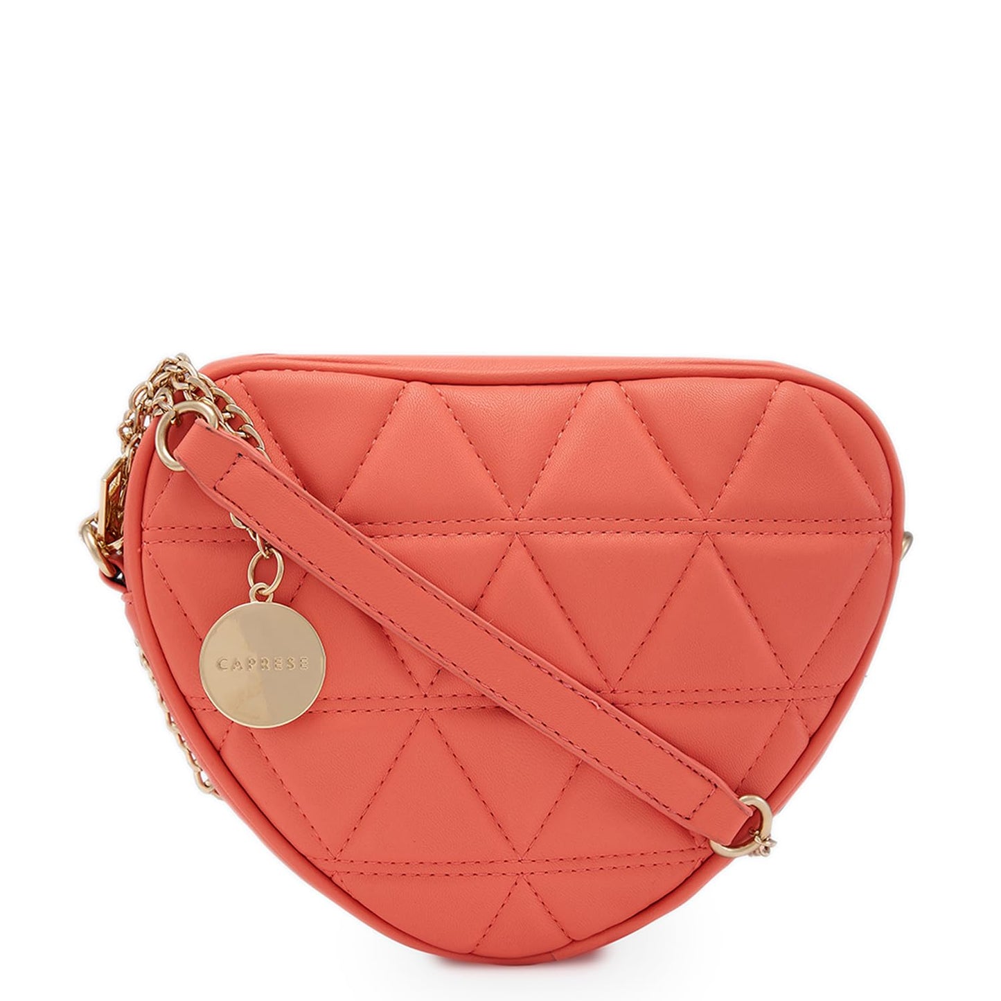 Caprese Hearty Sling Bag for Women (Small, Coral)