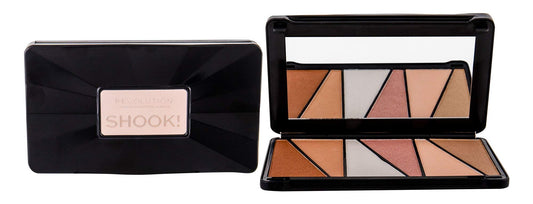 Makeup Revolution Shook Highlight Palette, Multicolor, 42 g