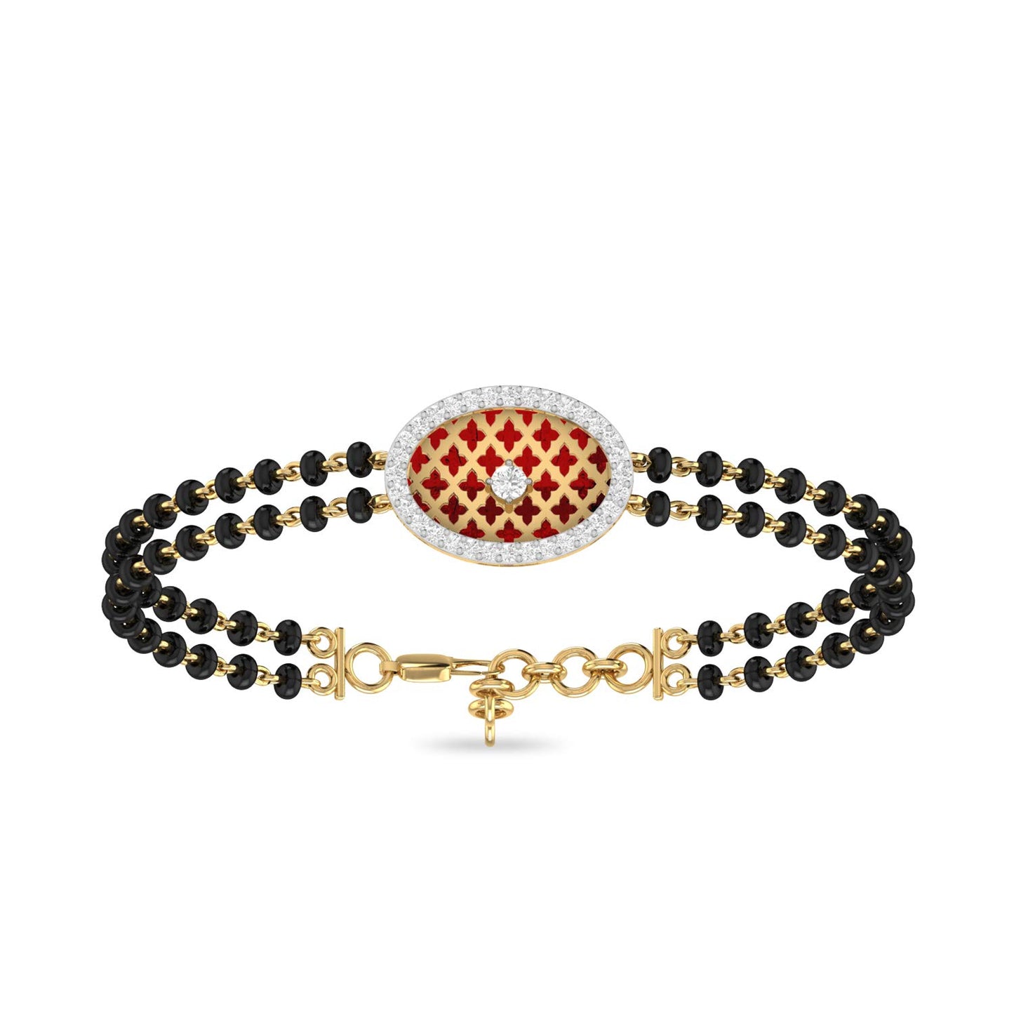 PC Jeweller 18k (750) Yellow Gold and Solitaire Bracelet for Women