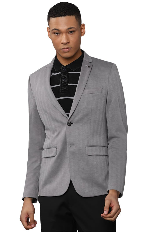 Allen Solly Men's Blazer (ASBZMSLFB79061_Grey