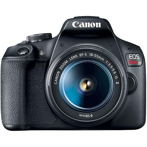 Canon EOS Rebel T7 DSLR Camera with 18-55mm Lens (2727C002) Bundle