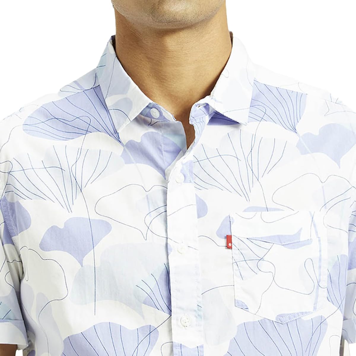 Levi's Men's Slim Fit Shirt (1103_White