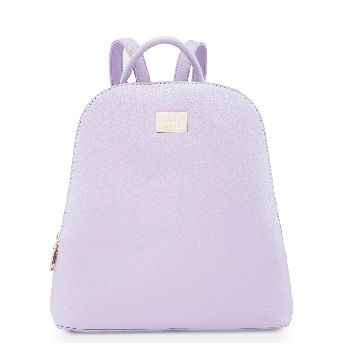 Caprese Linz Casual Backpack, Medium | Fashion Backpack for Women with Adjustable Shoulder Strap & Secure Zip Closure | Spacious, Versatile for Everyday Outings and Travel (Violet)