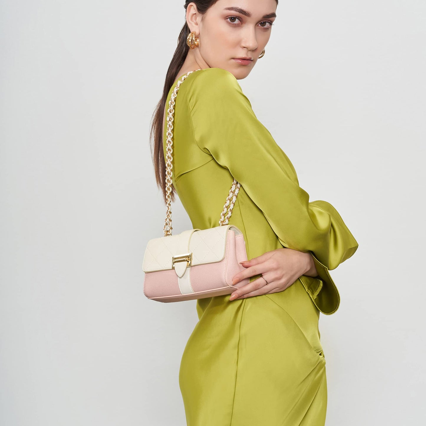 Miraggio Estelle Sling Bag With Adjustable Chain Strap | Sling Bags For Women Stylish |Shoulder Bag For Women Stylish