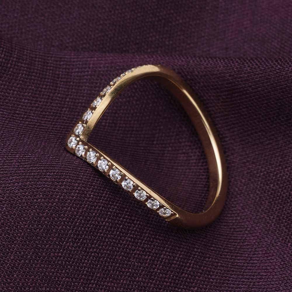 PALMONAS Chevron Ring