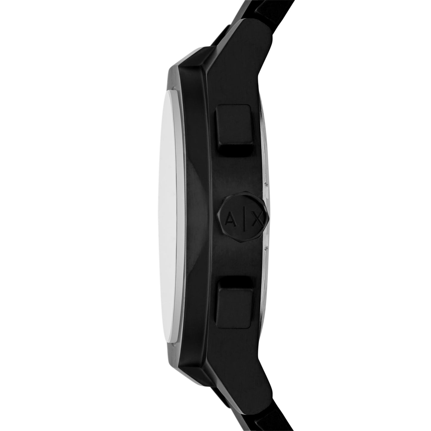 Armani Exchange Black Quartz Silicone Watch AX7165SET