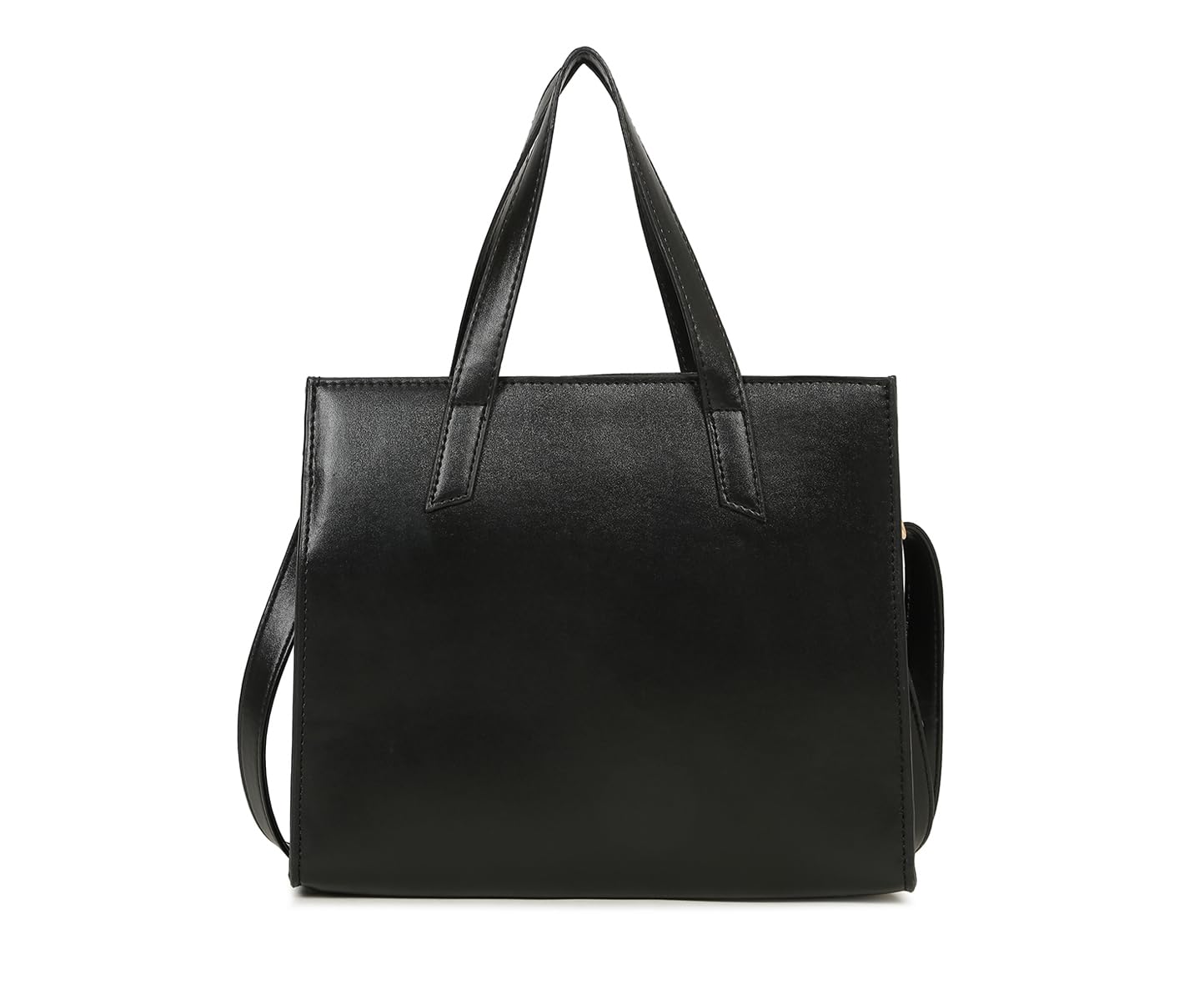 LOUIS STITCH Stylish Black Handbag for Women | Ladies Satchel Handbag for Travel, Office, College | LDB-VF1039-HBJB