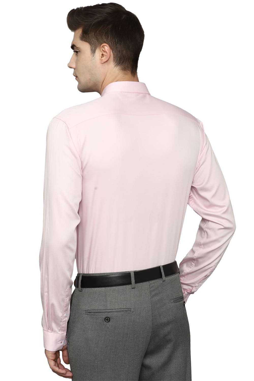 Allen Solly Men's Cotton Regular Fit Shirt (Assfqspff95028_Pink 40)